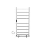 MORZZE Luxury Towel Warmer MTW-11050 | 8 Bars 95W Stainless Steel (SUS 304) Floor Standing & Wall Mounted | Adjustable Temp 30–60°C | Electric Heated Towel Rack for Bathroom | Fast Drying & Odor-Free
