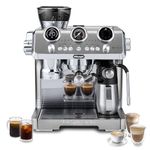 De'Longhi La Specialista Maestro Professional Coffee Machine with Cold Brew, Original Italian Brand, Built In Grinder, Automatic Smart Tamping, Two Way Frothing, 19 Bar Pressure, EC9885.M