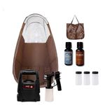 Maxi-Mist Lite Sunless Spray Tanning KIT Tent Machine Airbrush Tan Maximist BRWN