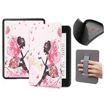 Soft Case for Kindle Paperwhite (Fits 10th Generation 2018 Only, Model PQ94WIF) - Durable Water Proof Cover with Auto Wake/Sleep and Hand Strap