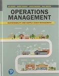 Operations Management: Sustainability and Supply Chain Management, Canadian Edition