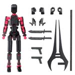 3D BEST Q Dummy 13 Action Figure, 5.51 inches (Black)