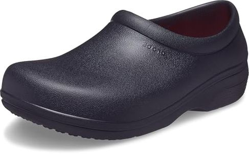 Crocs Unisex Adult On The Clock LiteRide Shoe, Black, US M7W9