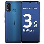 Nokia G11 Android 12 Smartphone, Dual SIM, 3-Day Battery Life, 4GB RAM +