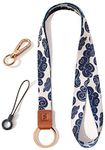 SENLLY Neck Lanyard Strap for Keys, Original Pattern Design ID Badge and Keychain Holder