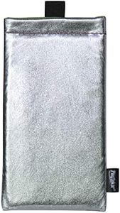 PINGTEKOR Thermal Phone Case,Prevent OVERHEATING in The Sun, Prevent Lower Temperatures to Extend Battery Life, Fits iPhone 8/X/XR/11 Pro/11 Pro Max/Galaxy S9/S10 and Similar Sized Phones-Silver