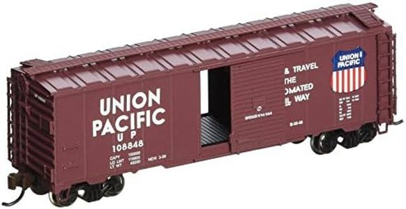 Bachmann Industries Inc. AAR 40' Steel Box Car UP - Automated Railway - N Scale, Brown