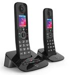 BT Premium Cordless Landline House Phone, 100 Percent Nuisance Call Blocker, Call Block Button, Mobile Sync, Answer Machine, Twin Handset Pack