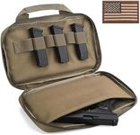 LIVANS Tactical Pistol Gun Case, Pa