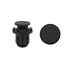 uxcell 100 Pcs 15mm Hole Dia Plastic Rivets Car Bumper Fender Retainer Push Type Clips