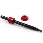 LVOUP Red Oil Pump Primer Tool Compatible with GM Chevy V6 V8 SBC 350 BBC 454 Small Big Block including sizes of 327 350 355 383 388 400 406 427 434 454