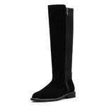 Donald Pliner Women's Isla Calf Suede Fashion Boot, Black, 5.5