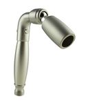 High Sierra's Solid Metal Handheld Showerhead with Trickle Valve- WaterSense Certified Low Flow 1.5 GPM: Stunning Brushed Nickel Finish