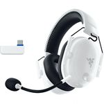 Razer BlackShark V2 Pro (Playstation) - Wireless Console E-Sports Headset for PS5 (TriForce 50mm Driver, HyperSpeed Wireless, FPS Audio Profiles, detachable HyperClear Microphone) White