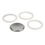 Bialetti Gasket for 6 Cup Espresso Maker 3 x Seals and Filter
