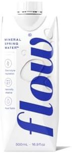 Flow Alkaline Spring Water, 100% Naturally Alkaline, 6 pack of 500ml (16.9 Fl Oz)