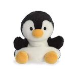 Aurora Palm Pals, Chilly The Penguin Soft Toy, 33481, 5 inches, Black and White