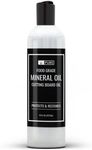 Mineral Oil (16 oz.) by Pure Organic Ingredients, Food & USP Grade, for Cutting Boards, Butcher Blocks, Counter Tops, Wooden Utensils, More