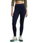 Jockey Women's Super Combed Cotton Elastane Stretch Slim Fit Leggings with Ultrasoft Waistband_Style_AW87_Navy Blazer_XXL