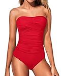 Yonique Womens Strapless One Piece 