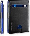 RUNBOX Slim Wallets for Men - Leath