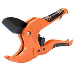 AIRAJ PVC Pipe Cutter, Cuts up to 1-3/4", Ratcheting PVC Pipe Cutter,PEX Pipe Cutter, PVC Cutters Tool, Suitable for Cutting All Kinds of Plastic Pipes…