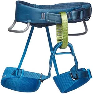 Black Diamond Momentum Climbing Harness - Kid's Kingfisher