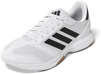 adidas Womens Ligra 8 Indoor Volleyball, White/Black/White, 8.5
