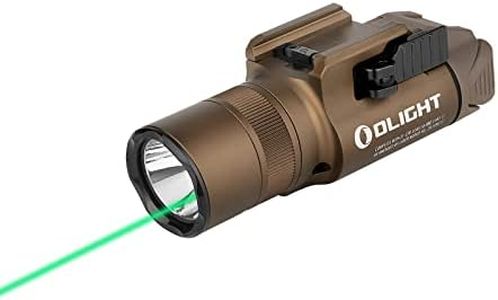 OLIGHT Baldr Pro R 1350 Lumens Magnetic USB Rechargeable Tactical Flashlight with Green Beam and White LED Combo, Rail Mount Weaponlight Compatible with 1913 or GL Rail, Built-in Battery