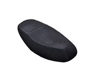 A2D Nylon Black Mesh Net Scooty Seat Cushion Cover for Sweat Free Comfortable Riding For Yamaha Fascino