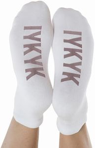 Kindred Bravely Labor and Delivery Inspirational Fun Non-Skid Socks for Maternity (If You Know You Know)