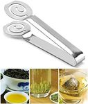 Tea Bag Squeezer, Tea Filters Coffee Bag Tong Clamp Tea Strainers Holder Clip Tea or Sugar for Kitchen Bar Tools