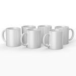 Cricut Blank Mugs White 355ml (12oz) 6 x Infusible Ink Sublimation Mugs for use Mug Press Infusible Ink 2008942