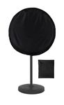 Ziivita Fan Cover - Outdoor Waterproof Fan Covers - Outside Large Stand up Pedestal and Wall Mount Industrial Fan Cover in Heavy Duty Material