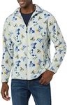 Amazon Essentials Disney | Marvel | Star Wars Men's Polar Fleece Full-Zip Mock Jackets, Mickey and Friends, X-Large