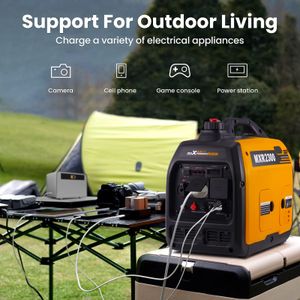 maXpeedingrods 2300W Inverter Generator – Portable Quiet Power