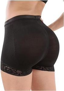 LT.ROSE 23996 Women Butt Lifter Enhancer Panties | Calzones Levanta Cola Colombianos Black M