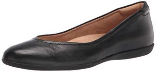 Naturalizer Women's, Vivienne Flat, Black, 9