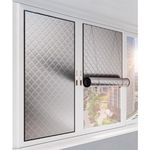 Window Insulation Kits, Keep Cold or Heat Out, Windproof Noise, Window Treatment Thermal Insulated, Reusable Window wrap fits Windows Air Conditioner Heater Room, Width x Height(Length) (120x180cm)