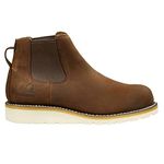 Carhartt Men's Wedge 5" Chelsea Pull-On Soft Toe FW5033-M Boot, DARK BISON OIL TANNED, 11