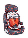 Cosatto Zoomi Car Seat - Group 1 2 3, 9-36 kg, 9 Months-12 Years, Forward Facing, Charcoal Mister Fox