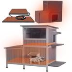 GUTINNEEN Heated Cat House for Outs