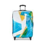 Safari Luma 77 Cms Large Check-in Trolley Bag Hard Case Polycarbonate 4 Wheels 360 Degree Wheeling System Luggage, Trolley Bags for Travel, Suitcase for Travel, Multicolour