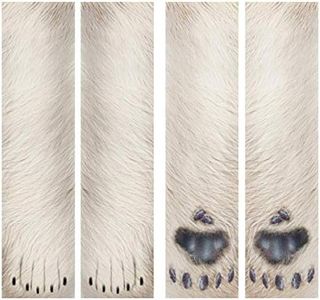 FreeNFond Funny Animal Paw Socks Gag Gifts for White Elephant Gift Exchange