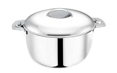 Pradeep Orchid Stainless Steel Insulated Serving Casserole, 3500 ML,