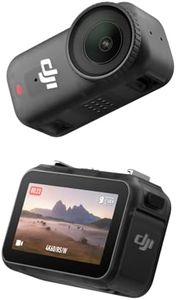 DJI Osmo Nano Standard Combo (64GB) - Small 4K/60fps Vlogging Camera with a 1/1.3″ Sensor, 143° Wide FOV Video, 200-Min Recording, Swift Content Transfer, Magnetic POV Cam 4K for Sports, Vlog