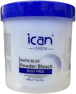 Dust Free Rapid Blue Powder Bleach Hair Lightener 500gram