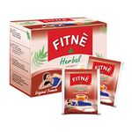 FITNE Original Herbal Tea Senna Infusion Healthy Wellness Beverage Natural Gentle Detox Cleanse No Calories Caffeine Free, 20 Tea Bags