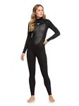 ROXY Women's 3/2 Prologue BZ FLT Wetsuit, Black, 10,ERJW103074