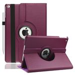 Case for iPad 9.7 2018/2017 (6th/5th Generation) / iPad Air 2 / iPad Air - 360 Degree Rotating Multi-Angle Viewing Stand, Auto Sleep/Wake (Purple)